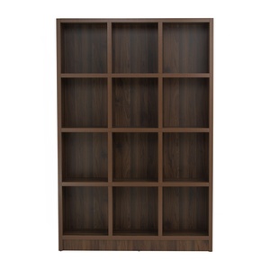 Librería de Madera Color Hickory Marrón, Panel Delgado, Mueble de Almacenamiento Vertical para Oficina en Casa o Villa - Product Image 3