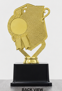 •Stylish plastic <b>trophy</b> for business award ceremonies. - Product Image 4