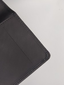 High Quality Custom Men's Genuine Leather <b>Wallet</b> Fold Long Pockets Passport <b>Card</b> Travel <b>Holders</b> OEM Custom Logo Silk Lining - Product Image 6