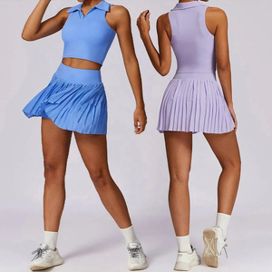 Tennis <b>Skirt</b> Set Women's High Quality Fitness Slim Fit Relaxed Wear <b>Skirt</b> Sport - Product Image 6