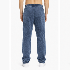 Pantalones Jogger de Algodón con Lavado Ácido Personalizado, Estilo Vintage, Ajuste Holgado, Ropa Casual Urbana para Uso Diario, Proveedor Mayorista de Ropa - Product Image 4