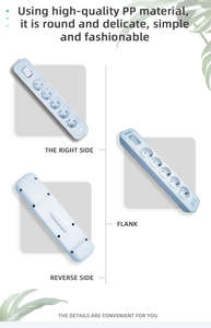 Waterproof Practical Convenient Power Strip Modular Super Affordable 2m Outdoor Indoor Power <b>Extension</b> Board <b>Sockets</b> - Product Image 3