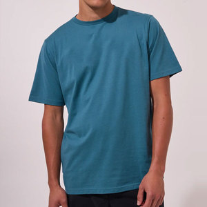T-shirts décontractés pour hommes à col rond et manches courtes, personnalisables, vierges sur le devant, en toile polyester/coton, coupe classique, dernière mode - Product Image 5