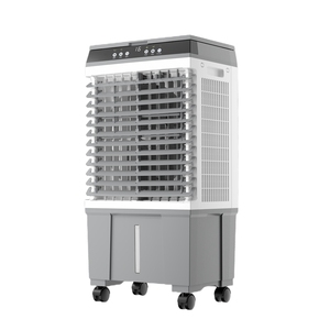 Ventilateur de refroidissement à air évaporatif numérique portable 20L en plastique à 3 vitesses pour <span class=keywords><strong>garage</strong></span> et extérieur - Product Image 1