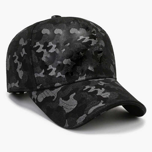 Casquettes de baseball OEM en gros, streetwear, bonne qualité, douces, confortables, unisexes, polyester/coton, avec design personnalisé - Product Image 5