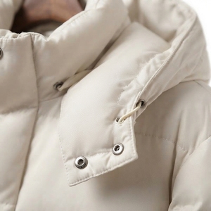 Veste longue matelassée pour homme, chaude pour l'hiver, col montant, fermeture éclair intégrale, décontractée, pour l'extérieur, fabricant sur mesure - Product Image 6