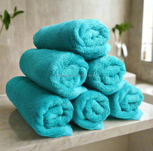 Serviettes de toilette de luxe à haute densité (600 GSM) – Coton – Qualité hôtelière et spa - Product Image 1