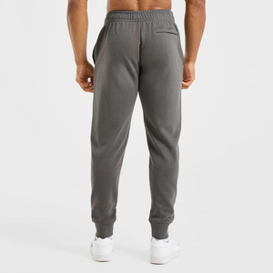 Custom Design Logo Men's Wholesale Oversized Gym Sweat Joggers <b>Elasticated</b> <b>Waistband</b> Drawstring & Cuffs Men's Pants & <b>Trousers</b> - Product Image 2