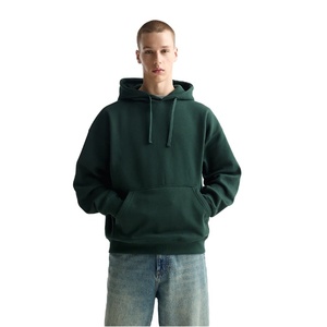 Sudadera con capucha de lágrimas de mezclilla hecha a medida 80/20 sudaderas con capucha de algodón para hombre personalizado DTF logotipo impreso sudaderas con capucha de gran tamaño hombre de alta calidad ajuste suelto - Product Image 1