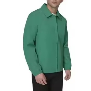 Custom Unisex <b>Thin</b> Winter Bomber <b>Jacket</b> Coated Polyester/Cotton Fabric Stand Collar <b>Waterproof</b> Windbreaker Quick Dry Reversible - Product Image 2