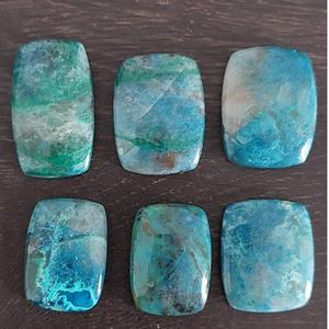 Piedra Preciosa Natural Quantum Ovalada Azul Cabujón con Juego de Color, Marca Chakralume, 5-15g, para Fabricación de Joyas, Anillos, Colgantes, Piedra Suelta - Product Image 3