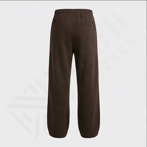 High Quality Women's Baggy Solid Color Sweatpants French Terry Acid Wash Sweatpants For Womens Work <b>Trousers</b> <b>Winter</b> <b>Trousers</b> <b>Men</b> - Product Image 3
