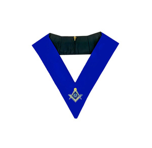 Proveedor de Collares Masónicos de Alta Calidad para el Antiguo Maestro Masón de la Logia Azul - Product Image 1