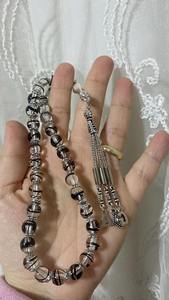 Tasbih Islámico de Resina con Aventurina Melocotón, Hecho a Mano, Calidad Premium, Cuentas de Oración para Decoración del Hogar, Precio para Musulmanes - Product Image 4