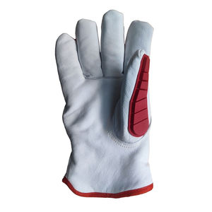 Gants de travail en cuir de vachette, gants de chauffeur pour la conduite de camions, l'entrepôt, le jardinage, l'agriculture, résistants et durables - Product Image 2