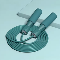 Cuerda de Saltar Ajustable con Peso y Mango de ABS, 2.5 Metros de Longitud, para Ejercicio en Casa, Equipo de Fitness Unisex