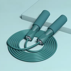 Corde à sauter lestée réglable avec poignée en ABS, longueur 2,5 m, pour exercices à domicile, équipement de fitness unisexe - Product Image 3