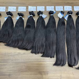 ¡Producto superior! Hecho en Viet Nam Venta al por mayor Trama de máquina Cabello Trama recta Cabello Color negro natural de Thanh an Hair - Product Image 1