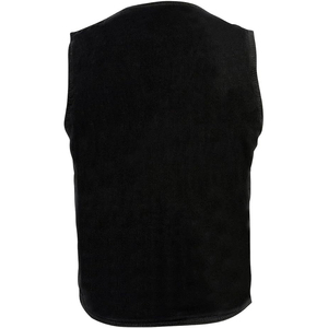 Samroz Sports Men's Genuine Leather Zipper Closure Western <b>Cowboy</b> Casual Winter Outerwear <b>Vest</b> Breathable Quick Dry - Product Image 2