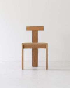 Silla de Comedor de Madera de Teca Sólida Hecha a Mano, Ecológica, Ligera, Moderna, Duradera, con Acabado Natural, para Apartamentos, Hostelería y Residencias - Product Image 4