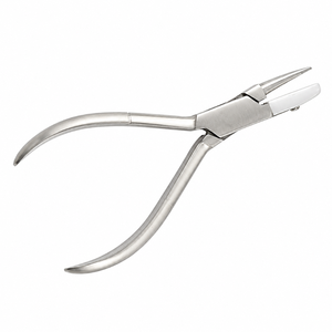 Dual Jaw Nylon Tip Round Nose Pliers Jewelry Tool Non Scratch <b>Wire</b> Looping Bending DIY <b>Craft</b> Professional Tool - Product Image 5