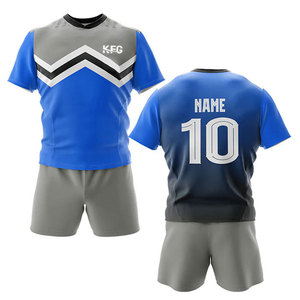 Uniformes de Rugby para Equipos al por Mayor con Impresión de Logotipo Personalizado y Tela Resistente para Actividades Deportivas - Product Image 1