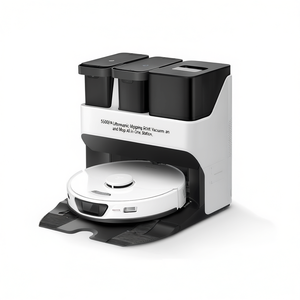 Robot Aspirador y Fregador Ultrasónico 5500Pa, Todo en Uno - Product Image 1