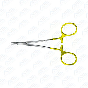 Portaagujas Durogrip Tc Halsey Portaagujas Dental quirúrgico Portaagujas Halsey de la mejor calidad Portaagujas recto de acero inoxidable - Product Image 6