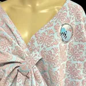 Châle de luxe en damassé JJ pour femme – Doux, léger, élégant, à motif floral, idéal pour les soirées et les fêtes, écharpe-capa tendance, coupe confortable - Product Image 6