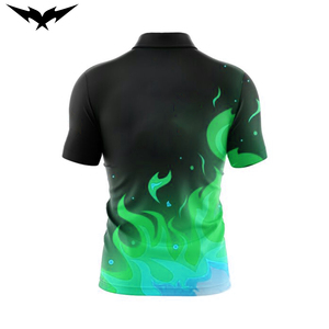 Bowling Team Jerseys Short Lightweight Moisture-Wicking Heat Transfer Printed New Style Custom Club logo Bowling Jerseys - Product Image 6