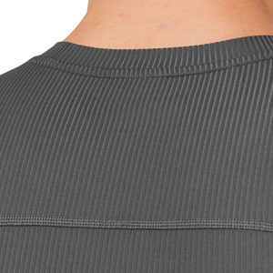 Débardeur de compression gris onyx pour homme – Vêtement de sport, d'entraînement et d'activewear, extensible et respirant - Product Image 6