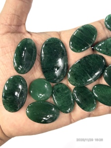 Mica vert naturel, cabochon de jade, pierres précieuses en vrac, formes variées, 20-30 mm, livraison rapide en gros - Product Image 2