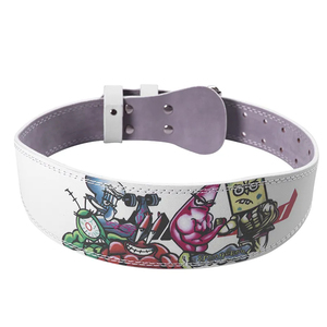 Cinturón de Soporte Lumbar con Estampado de Anime, Hebilla Ajustable, Cinturones Deportivos para Entrenamiento, Ropa y Equipo de Levantamiento de Pesas para Todas las Temporadas - Product Image 1