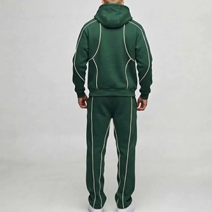 Traje Deportivo Personalizado con Logotipo para Hombre, Pantalones Deportivos con Capucha de Alta Calidad, 100% Algodón, Conjunto de Dos Piezas para Correr - Product Image 4