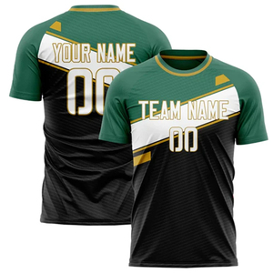 Camiseta de Fútbol Unisex Personalizada con Estampado por Transferencia Térmica, Cuello Redondo, Manga Corta, Absorbe la Humedad, Transpirable, 100% Poliéster - Product Image 2