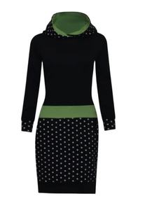 Ensemble décontracté pour femme en deux pièces pour l'hiver, haut en tricot à manches longues et jupe, 100% coton, collection écologique du Bangladesh - Product Image 3