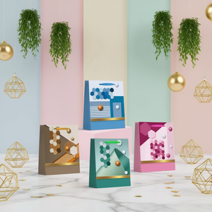 Medium Size Modern Plastic Gift Bag with Digital Printing for Party Favors BOLSA DE <b>REGALO</b> - Product Image 2