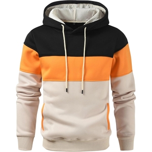 High Quality Men's Hoodies <b>Sweatshirts</b> Unisex Streetwear Custom Blank Drop Shoulder Loose Long Sleeves Hoodie - Product Image 5