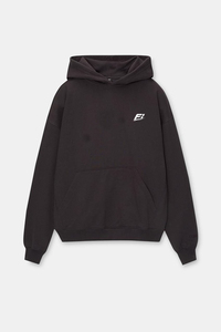 Wholesale Blank Oversized Custom Logo Men's Hoodies Breathable 400-500GSM Heavyweight Drop Shoulder Pullover 100% Cotton - Product Image 2