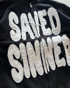 Wholesale High-Quality ODM/OEM Custom Factory Distressed <b>Wash</b> Hoodies with Letter Logo One-Stop Service for Brands - Product Image 5