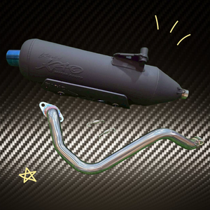ท่อไอเสียสแตนเลสสำหรับรถสกู๊ตเตอร์ CLICK ผลิตในไต้หวัน - Product Image 3