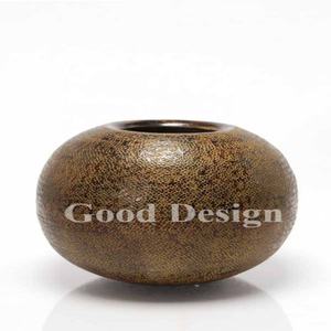 Pots de fleurs et jardinières en or 2024, jardinières hautes en fer pour jardin, jardinière de fleurs en métal faite à la main sur mesure pour la décoration de la maison - Product Image 2