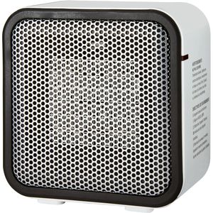 Stufa Elettrica Portatile in Ceramica da 500 W, Leggera (670 g), Bianca, per Uso Interno e Ufficio, Protezione Antiribaltamento, 5a Generazione - Product Image 1