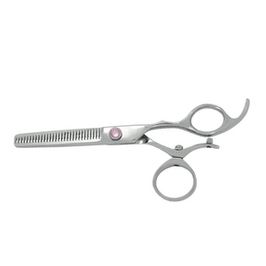 Tijeras de peluquería profesionales de acero inoxidable japonés con logotipo personalizado, color a medida, puntas afiladas y giratorias, para delinear el cabello, venta al por mayor. - Product Image 6