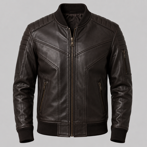 Genuine Sheepskin Design Your Own Leather Fashion <b>Jackets</b> High Quality Breathable Warm <b>Men</b> Leather <b>Jacket</b> In Reasonable Price - Product Image 3