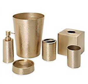 Stunning Hammered Steel for Metcraft Modern Bathroom Vanity Set Easy Clean Highly Textured Surface Available Wholesale - Product Image 1