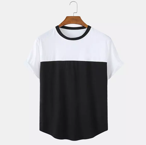 เสื้อยืดผู้ชายราคาถูก พิมพ์ลายด้านหน้า ผ้าฝ้าย 100% แขนสั้น สวมใส่สบาย ระบายอากาศได้ดี สไตล์ไฮสตรีท ใส่ได้ทุกวัน - Product Image 1