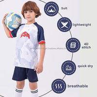 Maillot de football pour jeunes tenues d'entraînement ensemble d'uniformes d'entraînement pour enfants garçons et filles de 4 à 16 ans Service OEM disponible