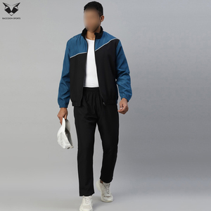 Chándales Deportivos con Cierre Completo, Nuevo Estilo, Precio Competitivo, para Adultos, Diseño Color Block, Ligeros, Cómodos y Ajustables - Product Image 2
