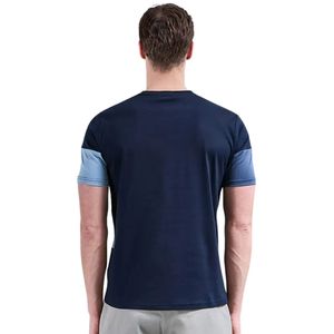 Premium Color Block T <b>Shirt</b> Men Casual Crew Neck Short Sleeve Cotton Blend Fashion Streetwear Custom Clothing Manufacturer - Product Image 2